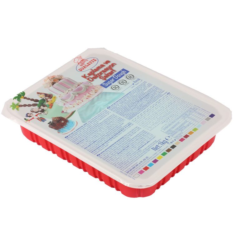 Ovalette Rollfondant Hellblau 1 kg